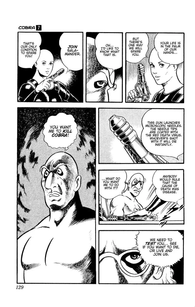 Cobra: The Space Pirate Chapter 13 page 128