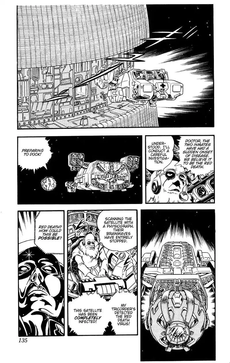 Cobra: The Space Pirate Chapter 13 page 134