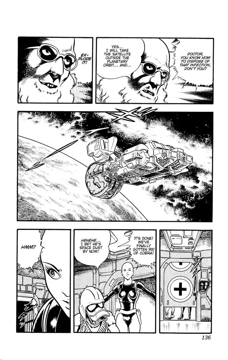 Cobra: The Space Pirate Chapter 13 page 135