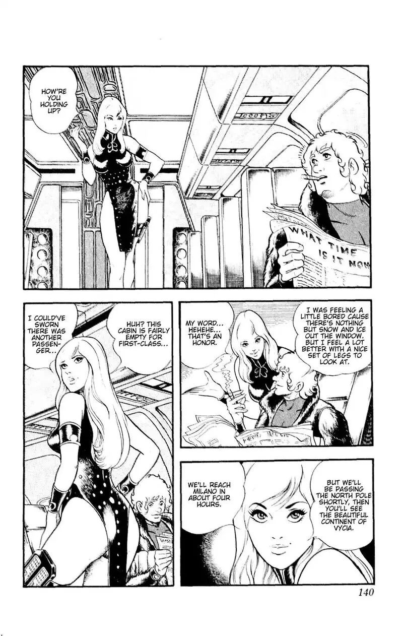 Cobra: The Space Pirate Chapter 13 page 139