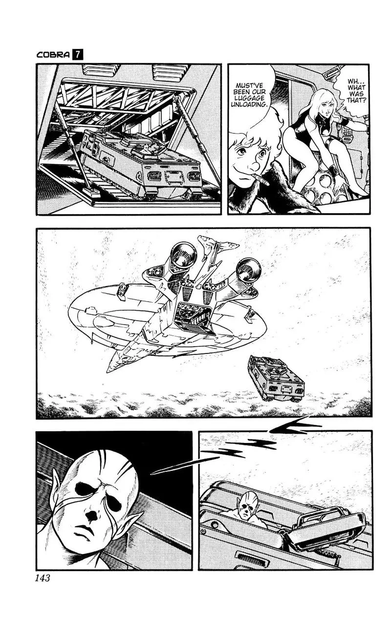 Cobra: The Space Pirate Chapter 13 page 142