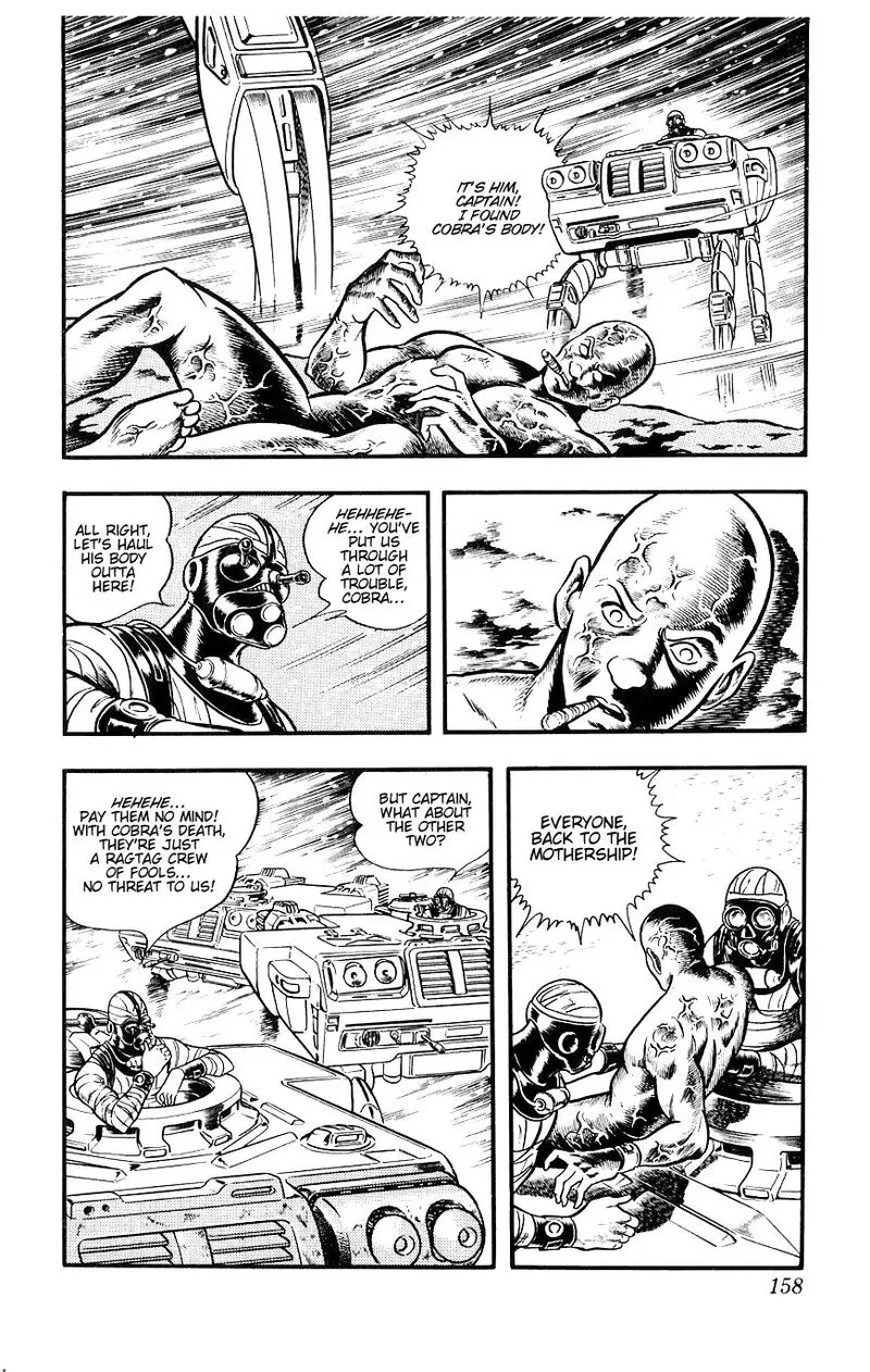 Cobra: The Space Pirate Chapter 13 page 157