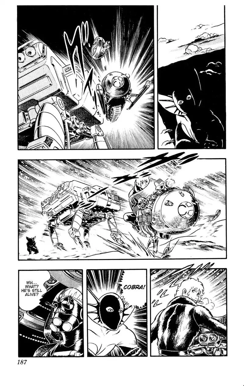Cobra: The Space Pirate Chapter 13 page 186