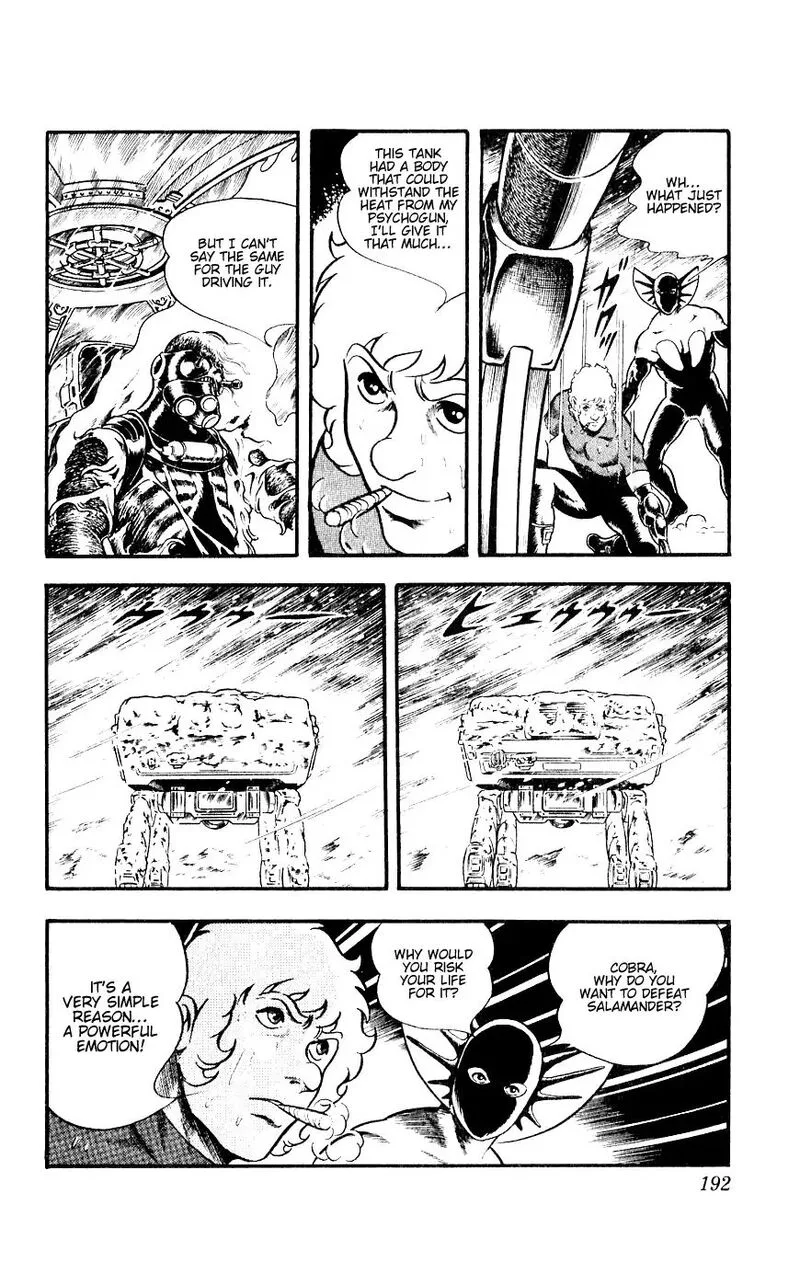 Cobra: The Space Pirate Chapter 13 page 191