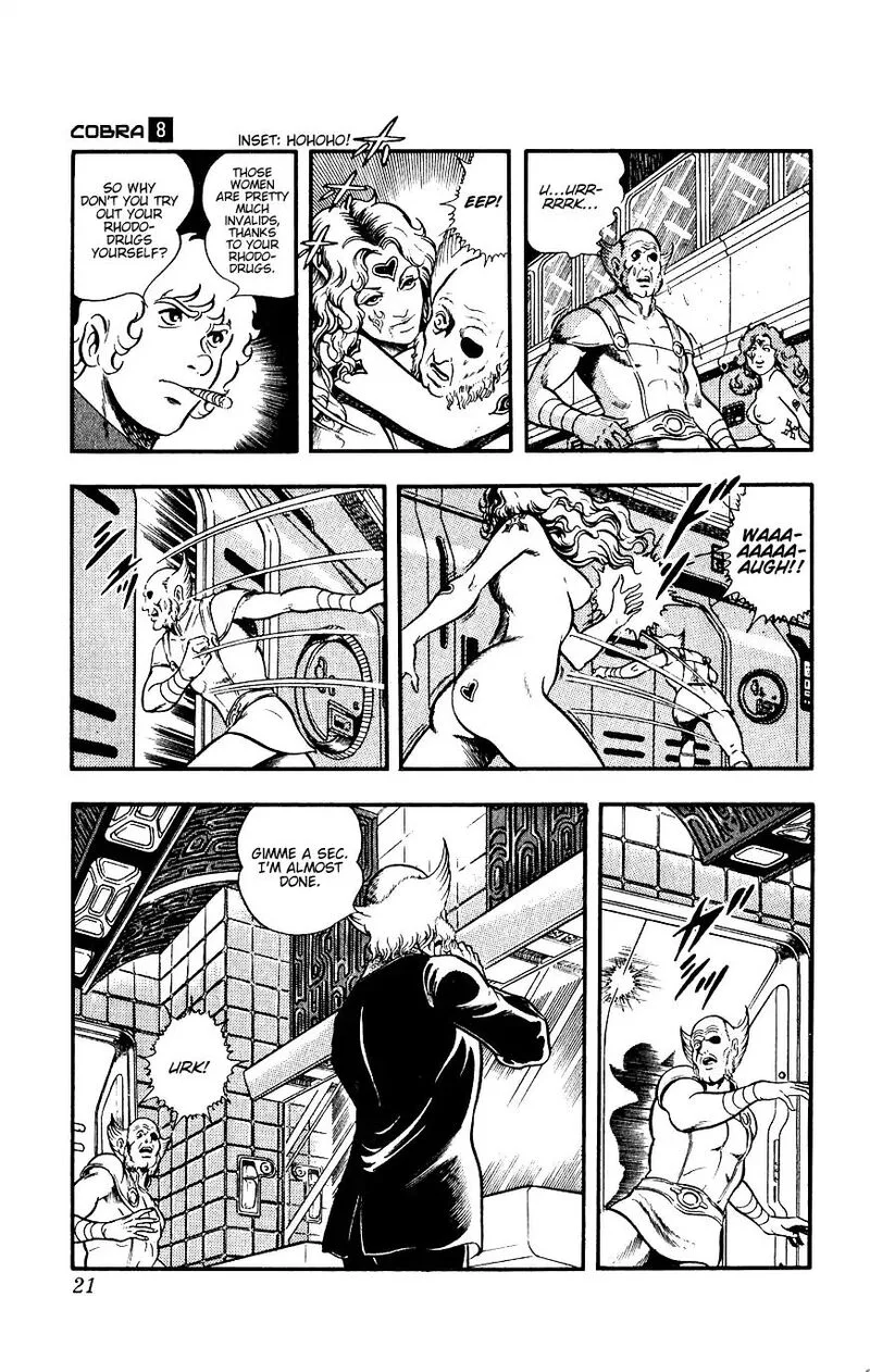 Cobra: The Space Pirate Chapter 14 page 22