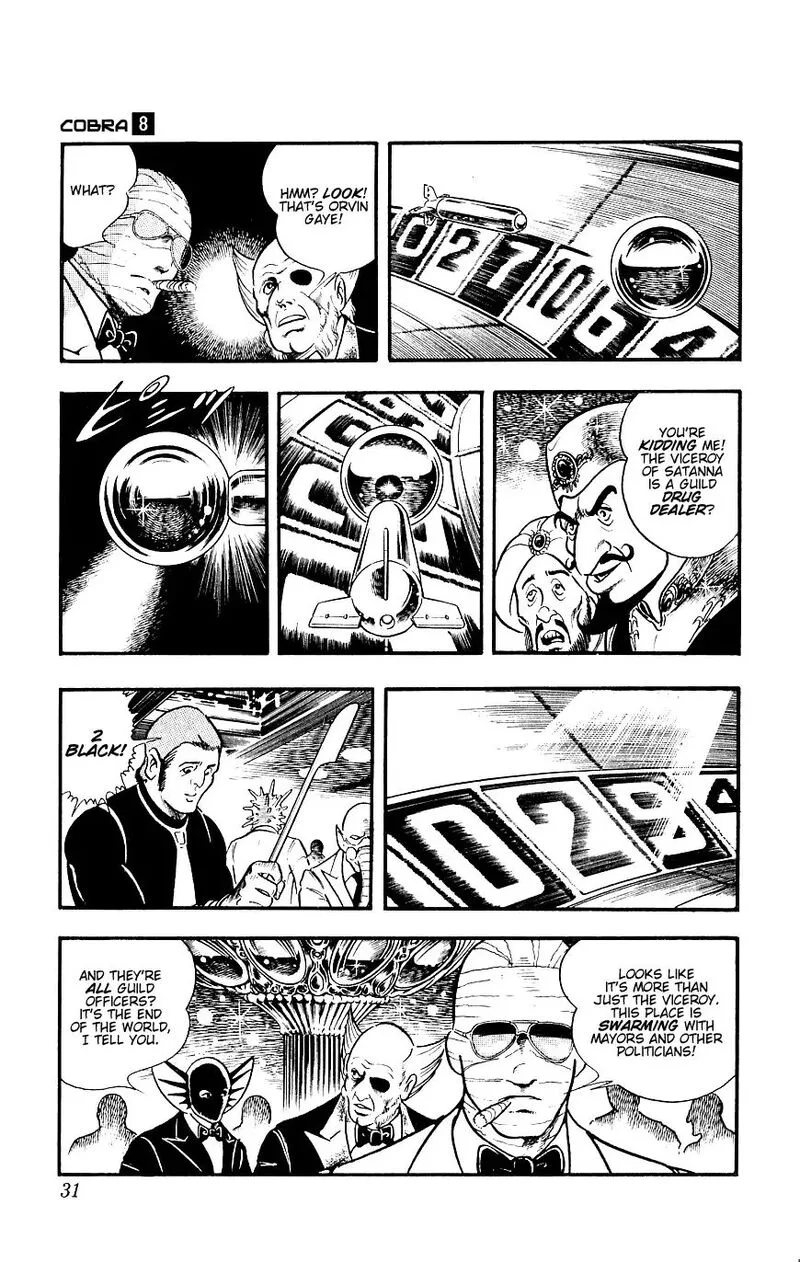 Cobra: The Space Pirate Chapter 14 page 32