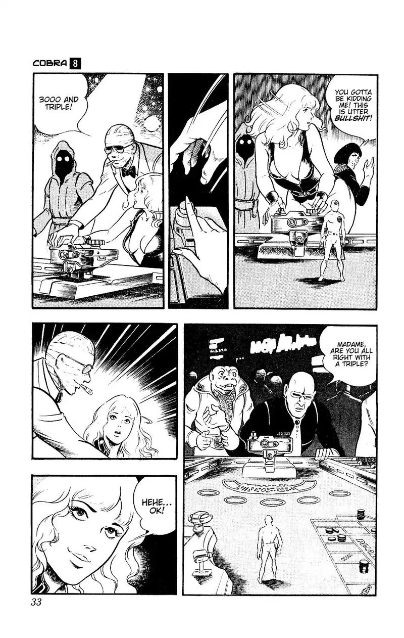 Cobra: The Space Pirate Chapter 14 page 34