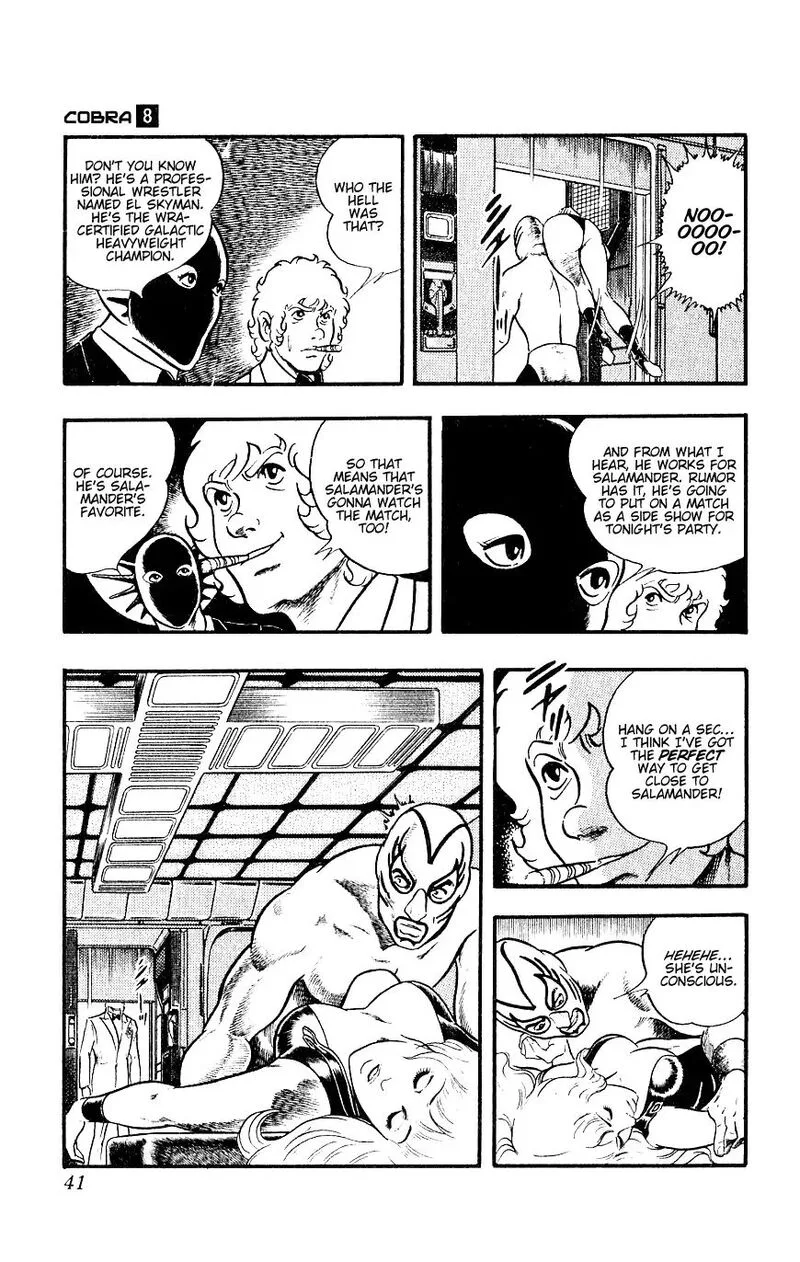 Cobra: The Space Pirate Chapter 14 page 42