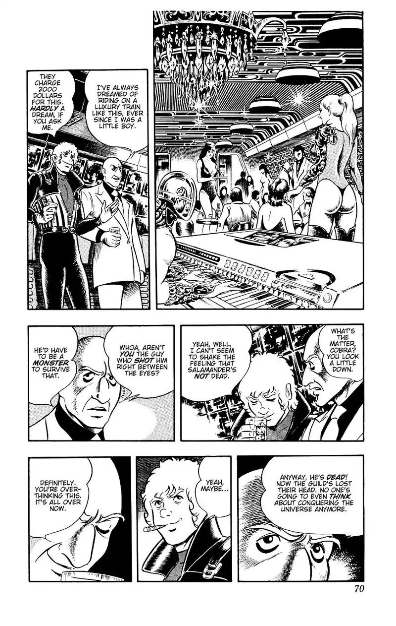 Cobra: The Space Pirate Chapter 14 page 70