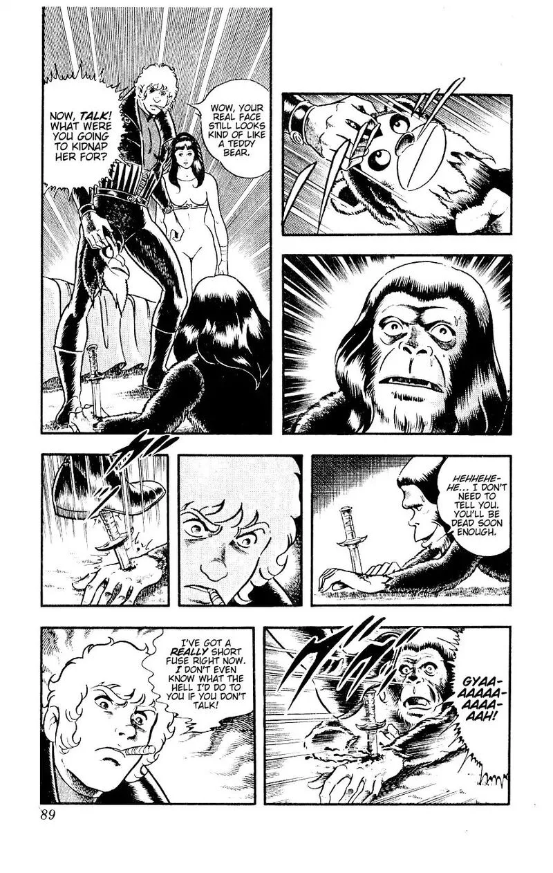 Cobra: The Space Pirate Chapter 14 page 89