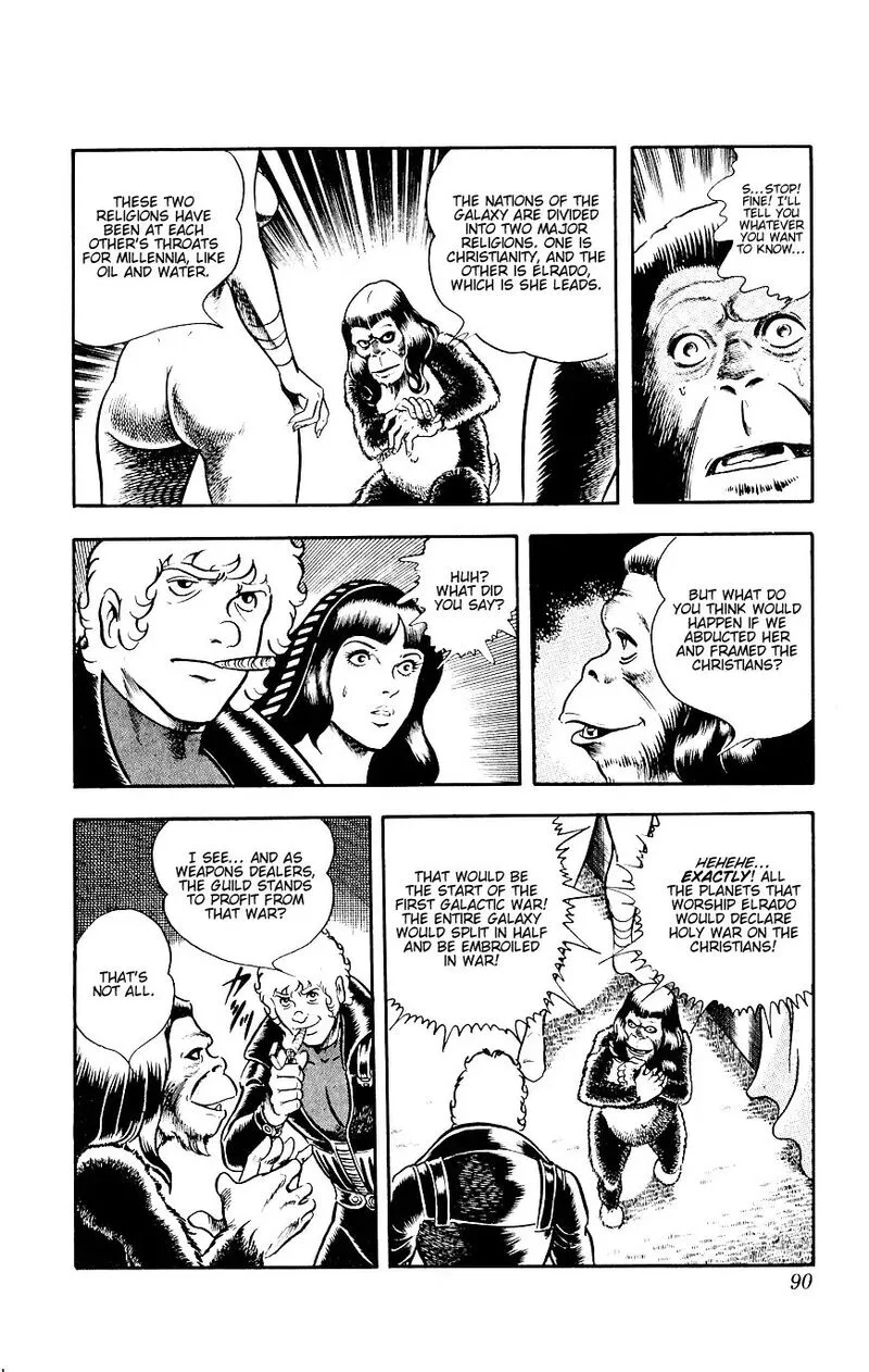 Cobra: The Space Pirate Chapter 14 page 90
