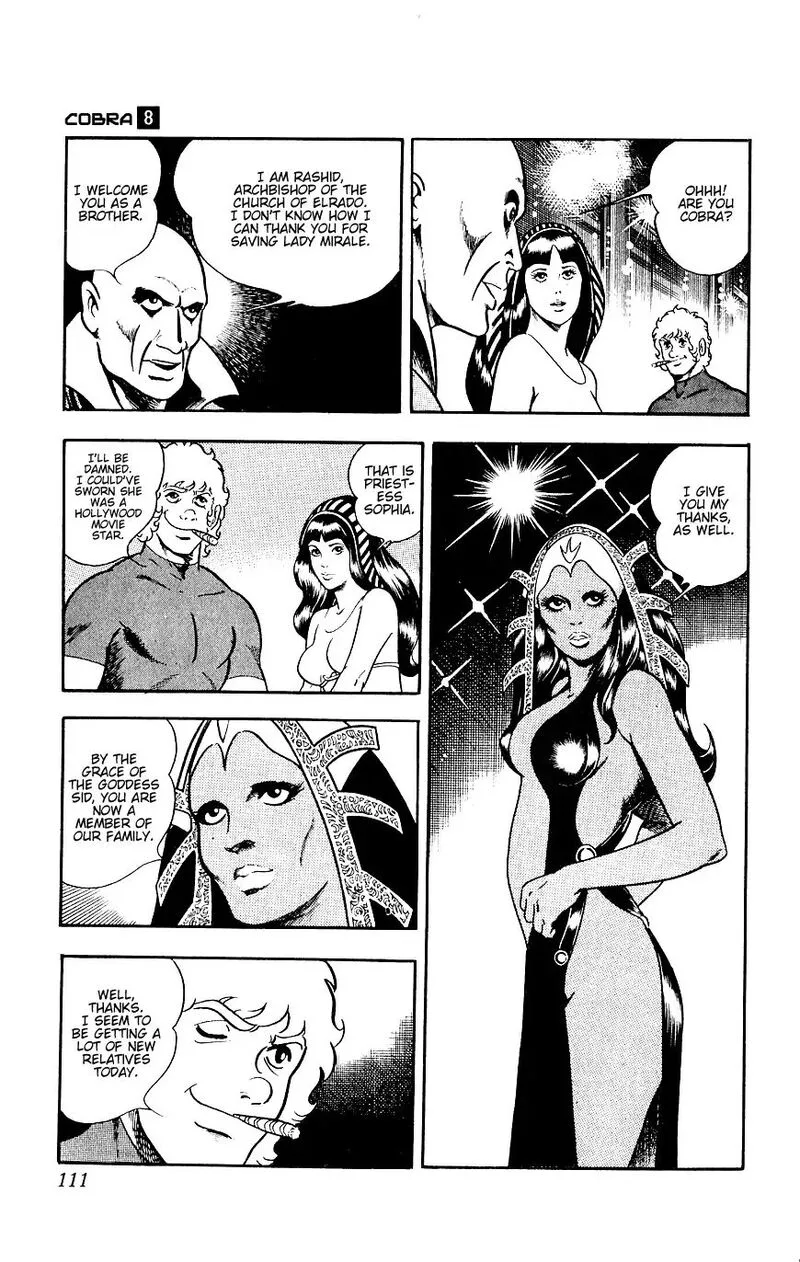 Cobra: The Space Pirate Chapter 14 page 111