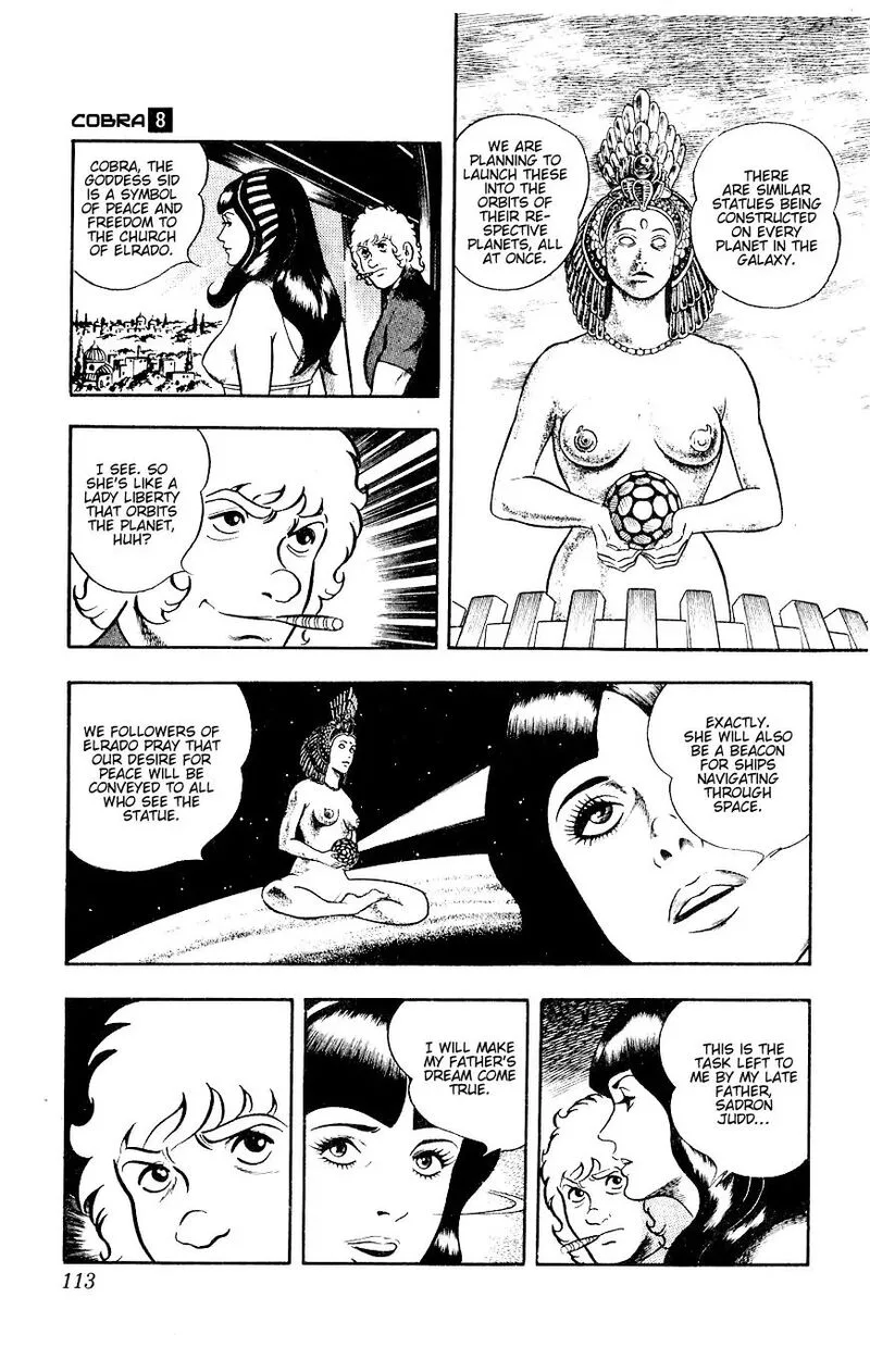 Cobra: The Space Pirate Chapter 14 page 113