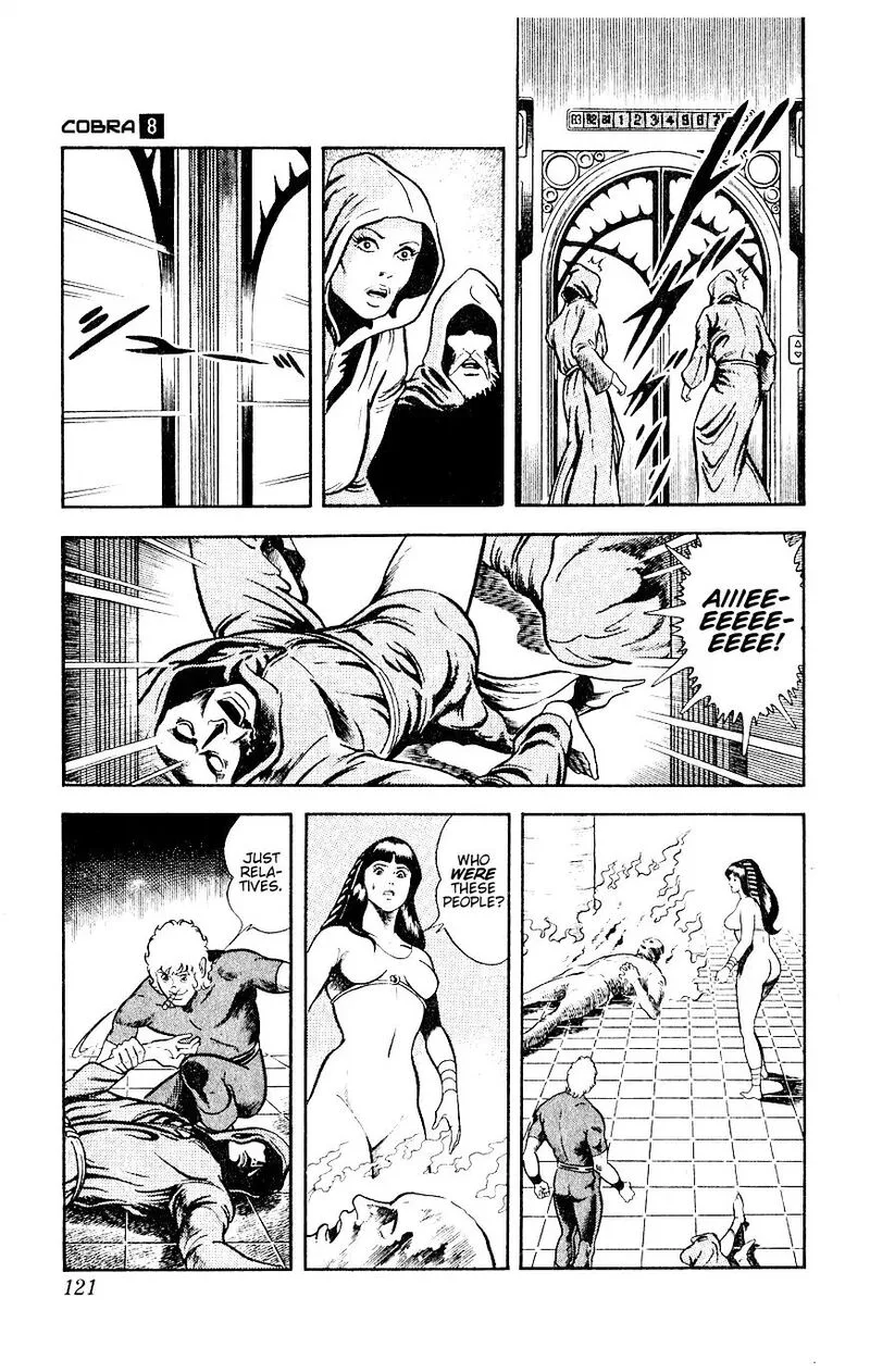 Cobra: The Space Pirate Chapter 14 page 121