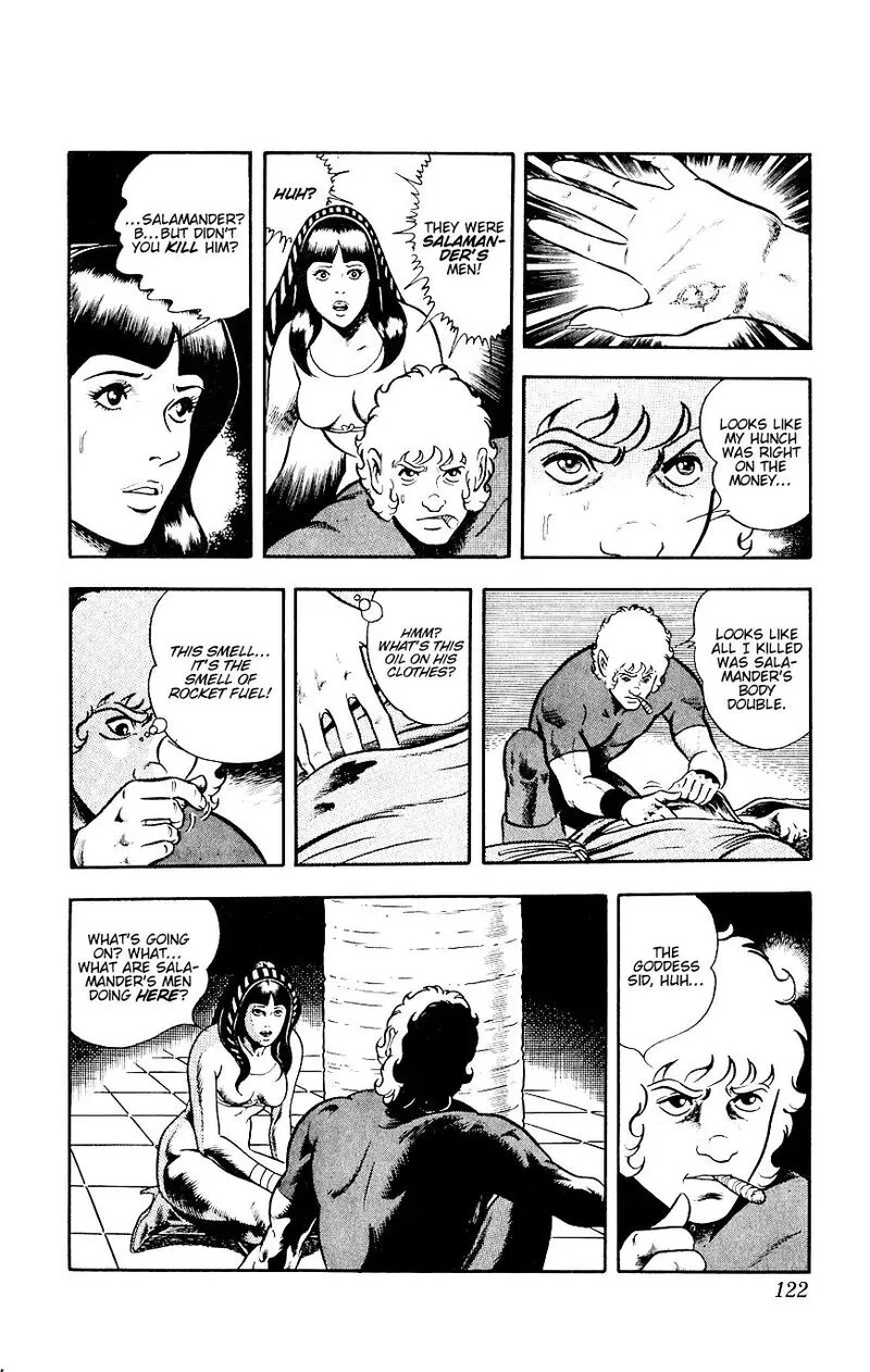 Cobra: The Space Pirate Chapter 14 page 122