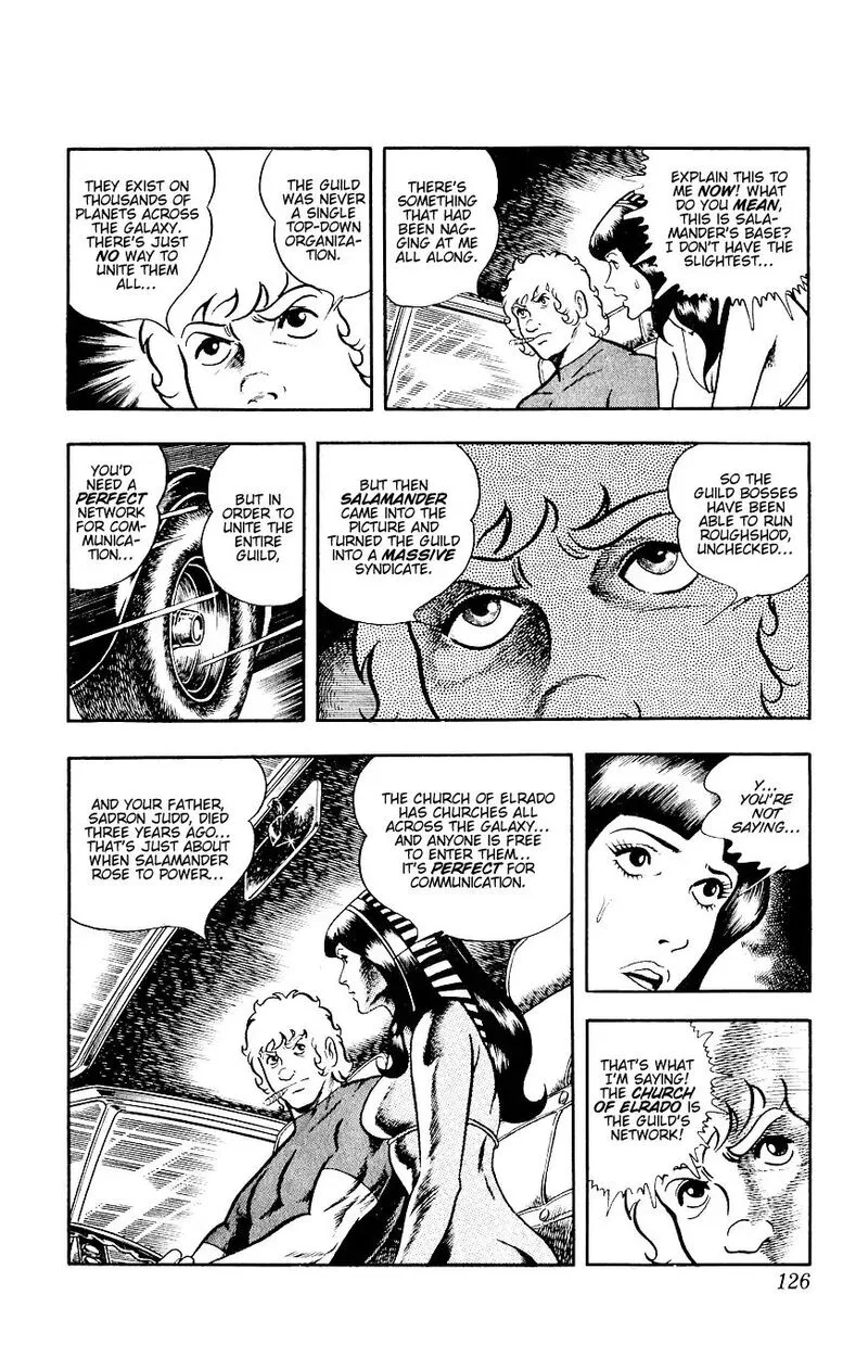 Cobra: The Space Pirate Chapter 14 page 126