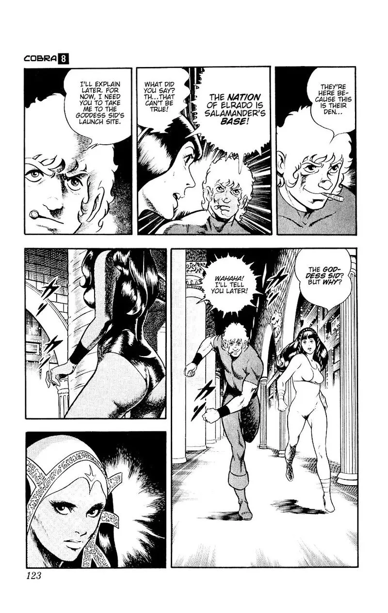 Cobra: The Space Pirate Chapter 14 page 123