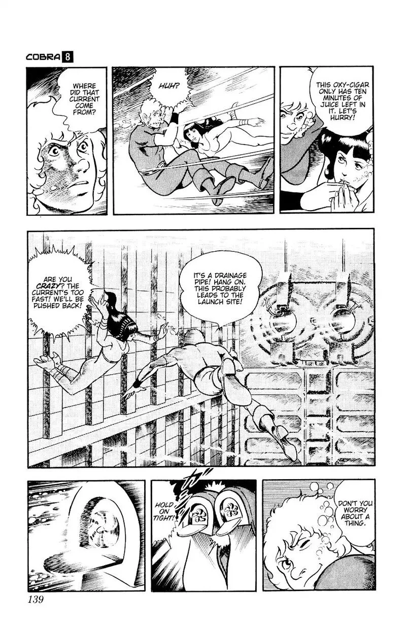 Cobra: The Space Pirate Chapter 14 page 139