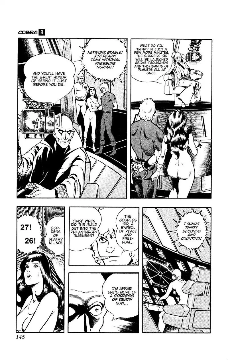 Cobra: The Space Pirate Chapter 14 page 145
