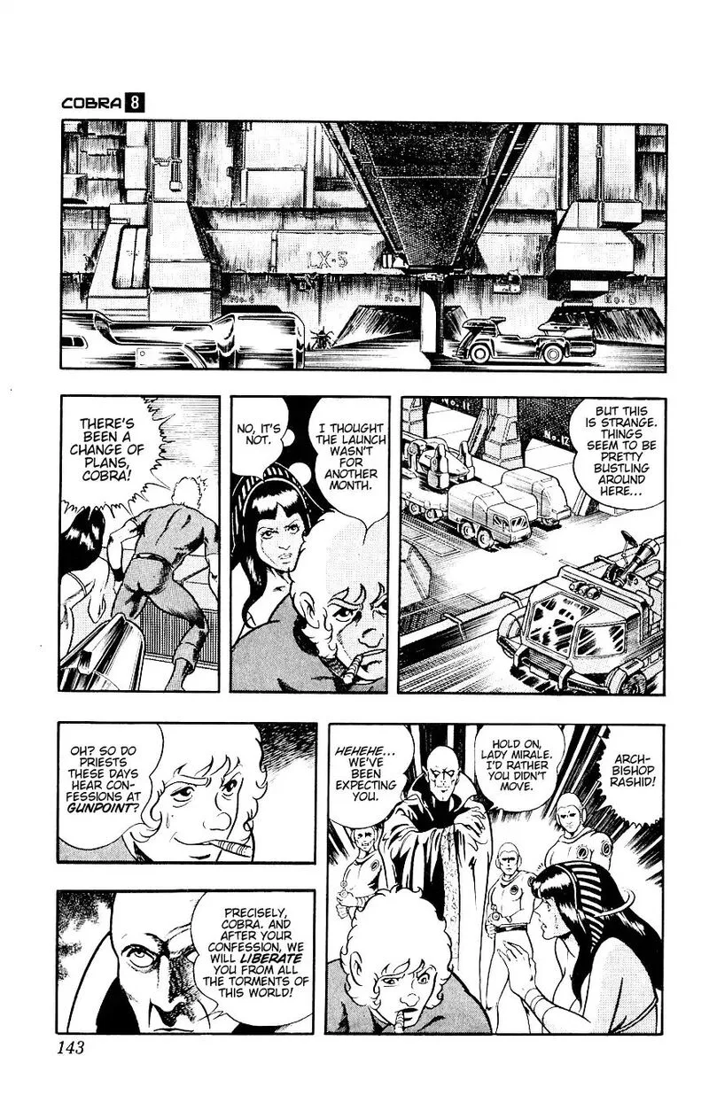 Cobra: The Space Pirate Chapter 14 page 143