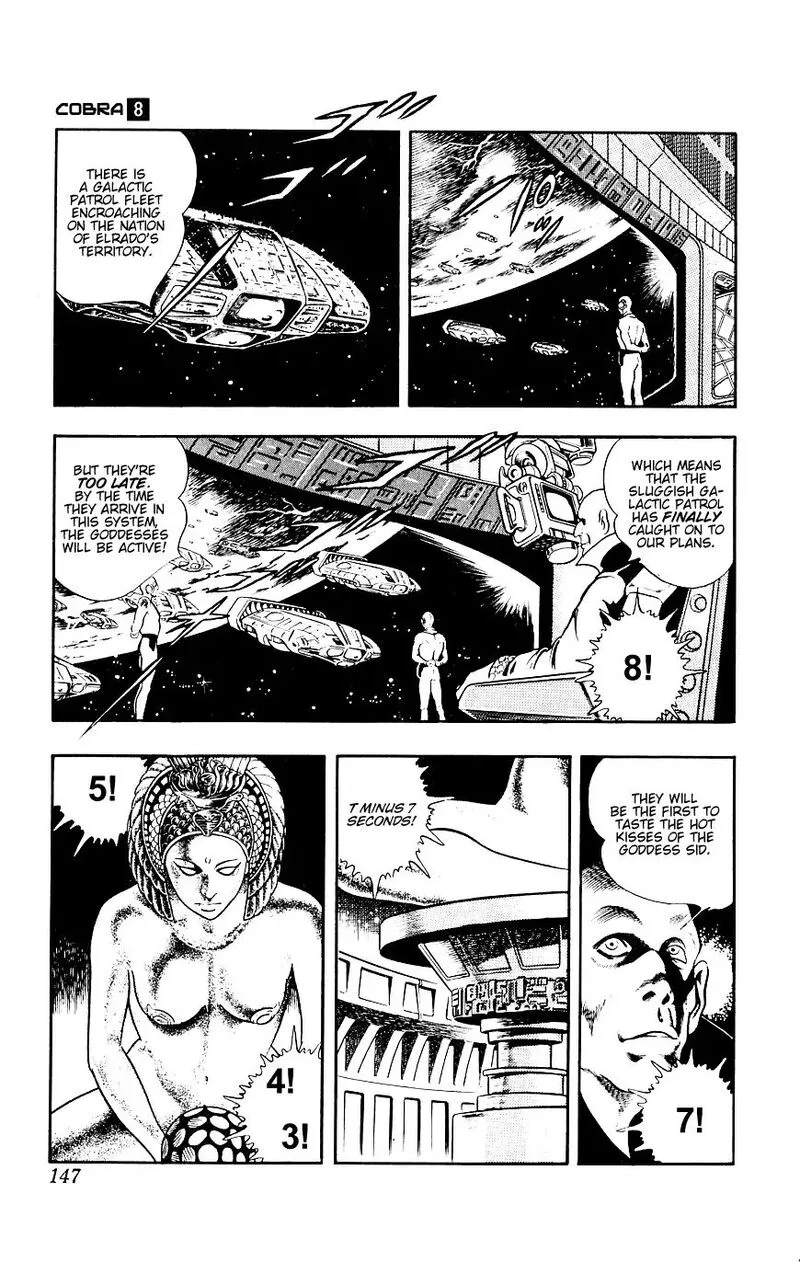 Cobra: The Space Pirate Chapter 14 page 147