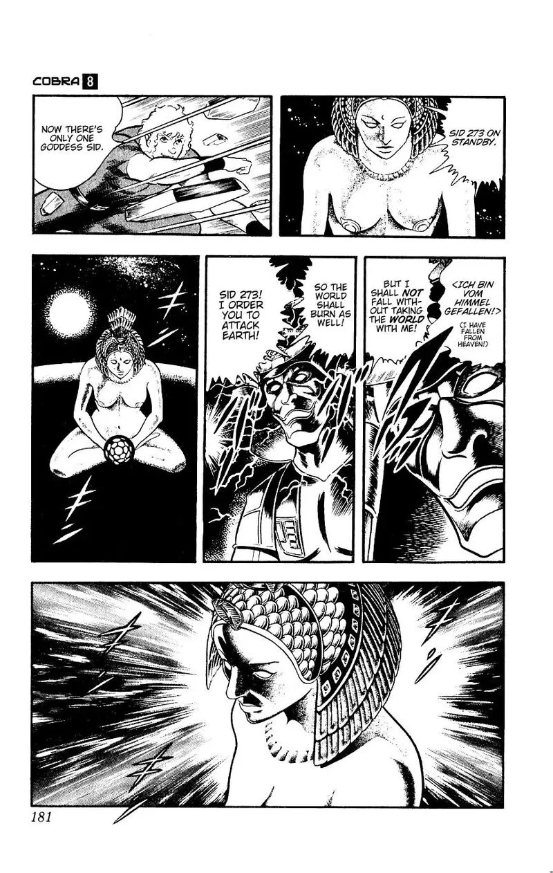 Cobra: The Space Pirate Chapter 14 page 180