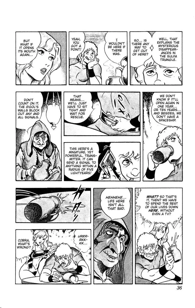 Cobra: The Space Pirate Chapter 15 page 36