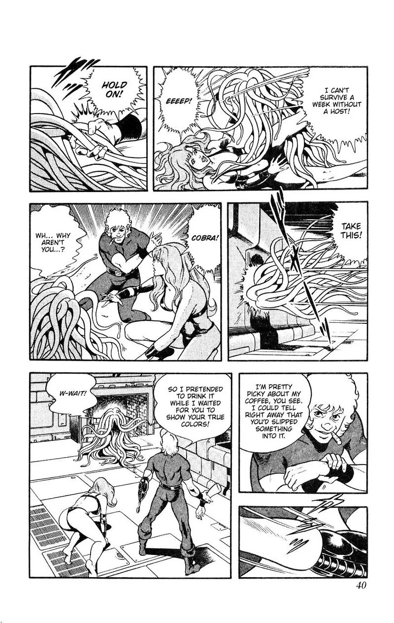 Cobra: The Space Pirate Chapter 15 page 40