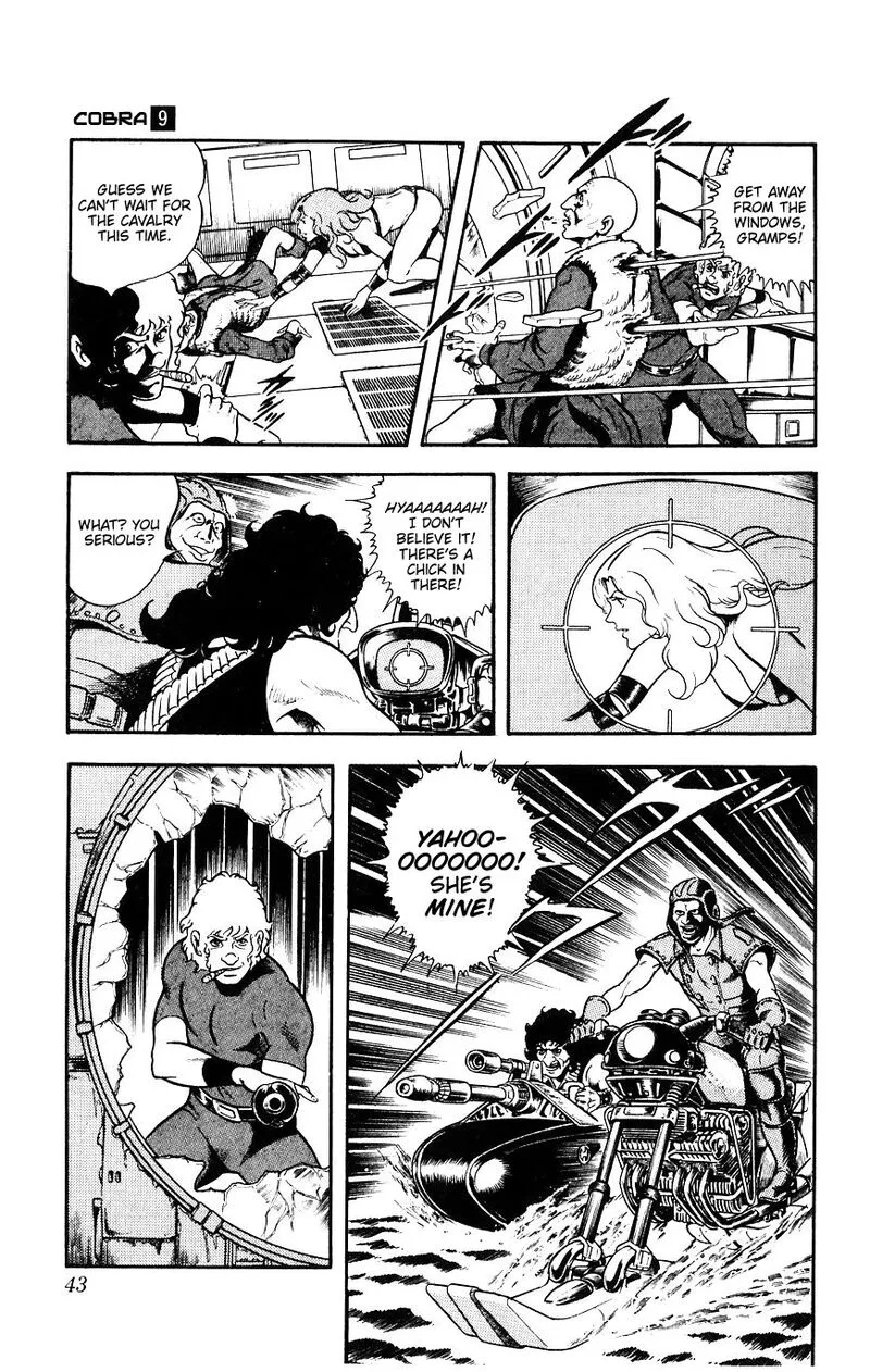Cobra: The Space Pirate Chapter 15 page 43
