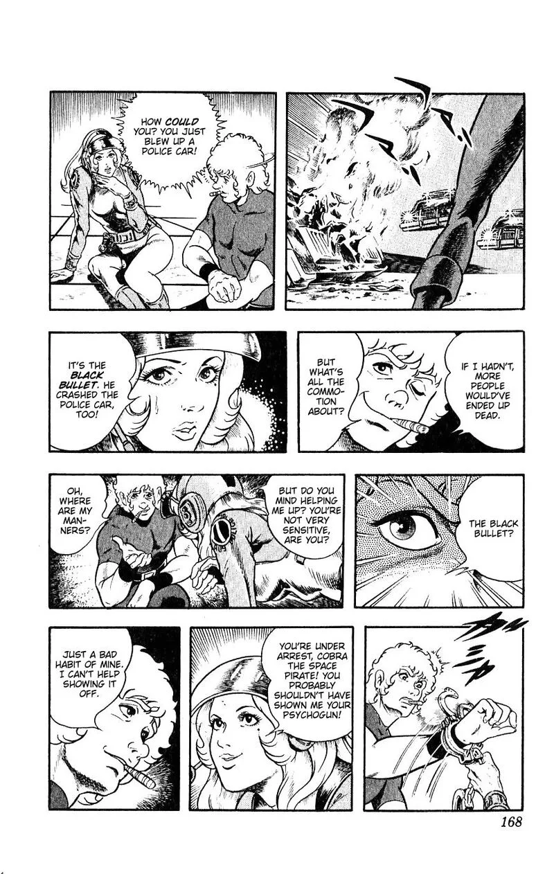 Cobra: The Space Pirate Chapter 15 page 166