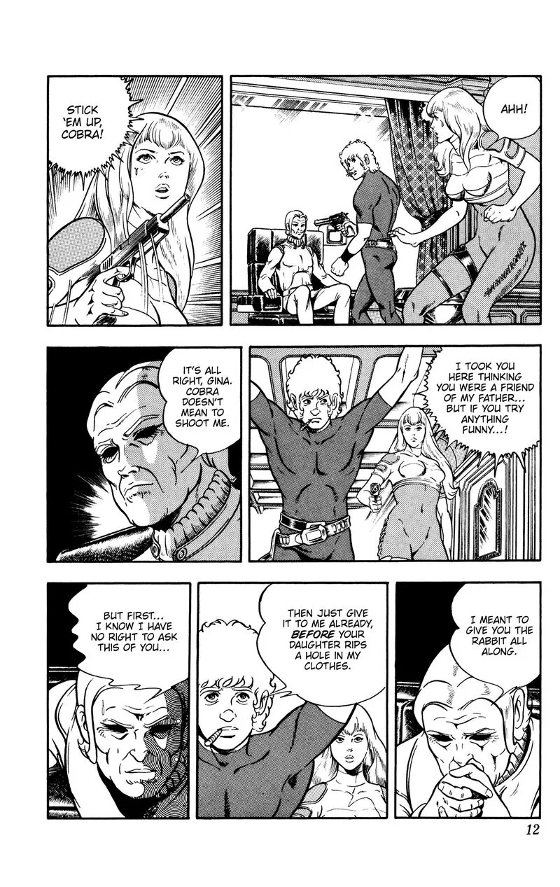 Cobra: The Space Pirate Chapter 16.4 page 12