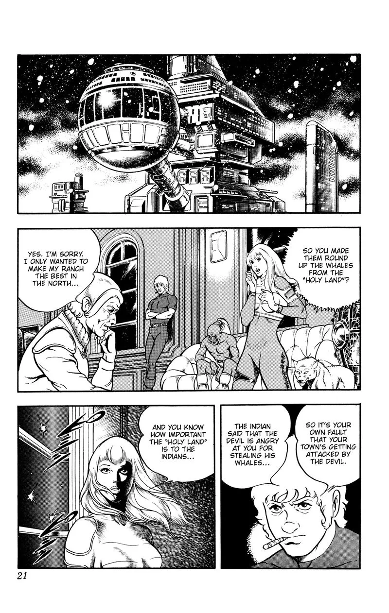 Cobra: The Space Pirate Chapter 16.4 page 21