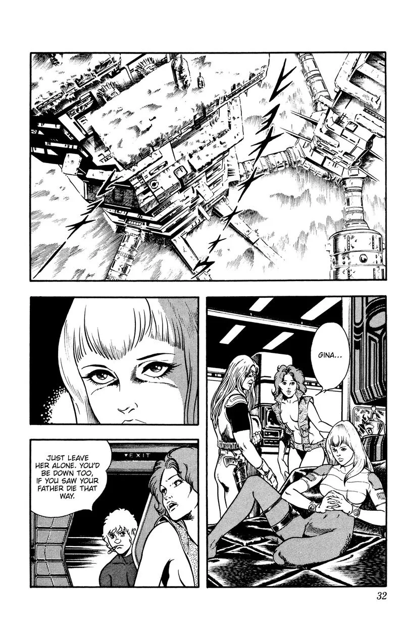 Cobra: The Space Pirate Chapter 16.4 page 32