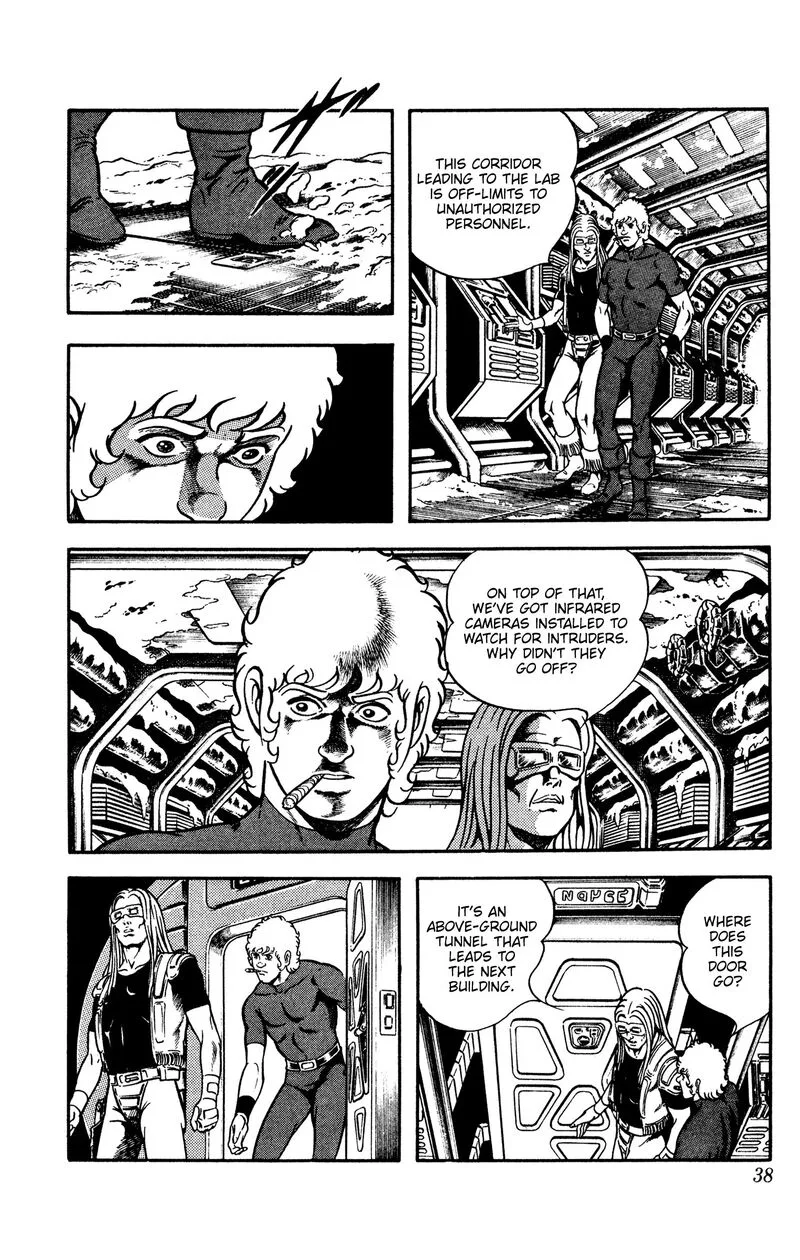Cobra: The Space Pirate Chapter 16.4 page 38