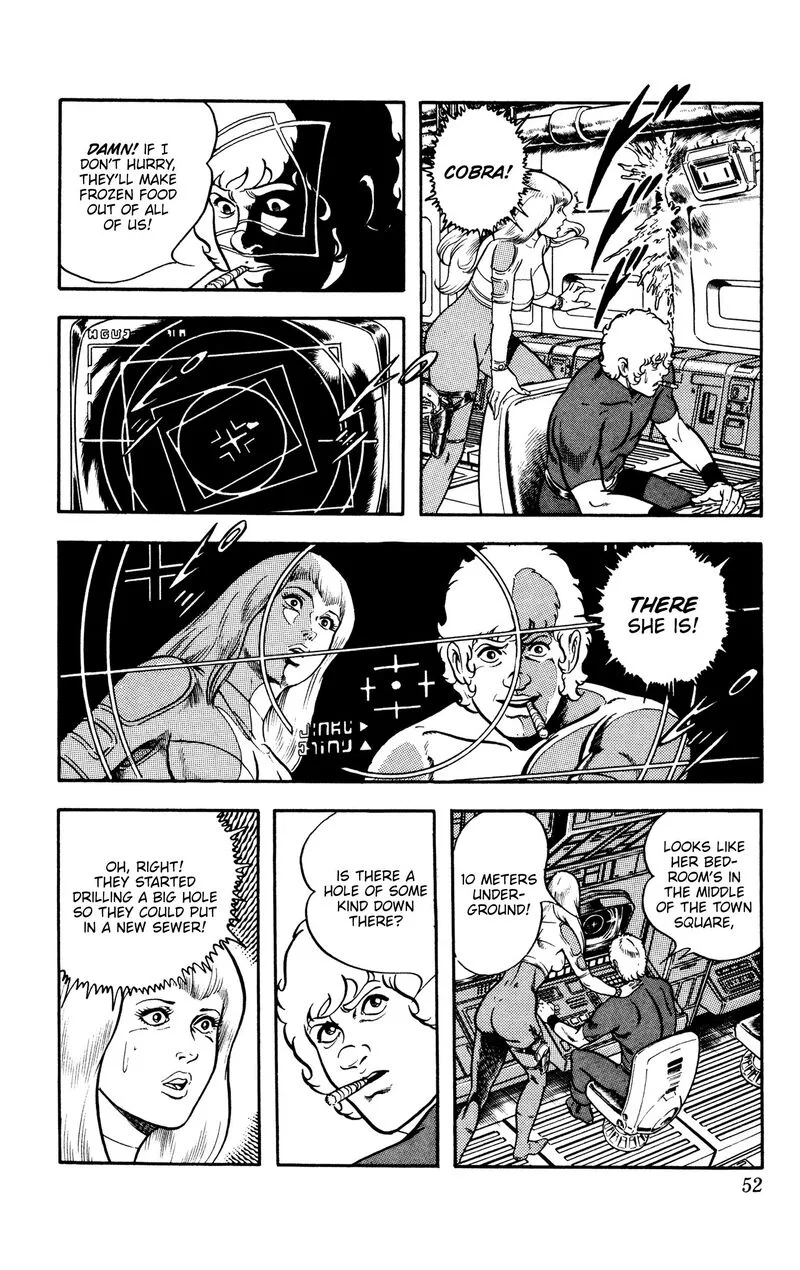 Cobra: The Space Pirate Chapter 16.4 page 52