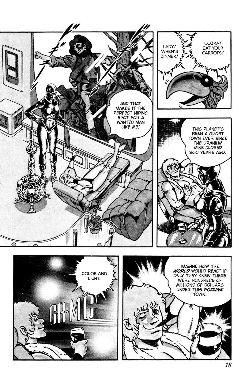 Cobra: The Space Pirate Chapter 16 page 18