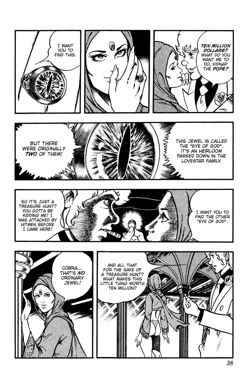 Cobra: The Space Pirate Chapter 18 page 38