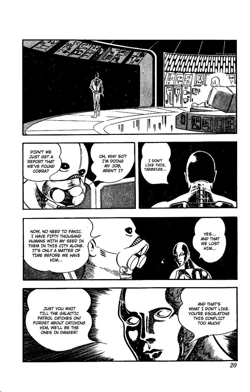 Cobra: The Space Pirate Chapter 2 page 19