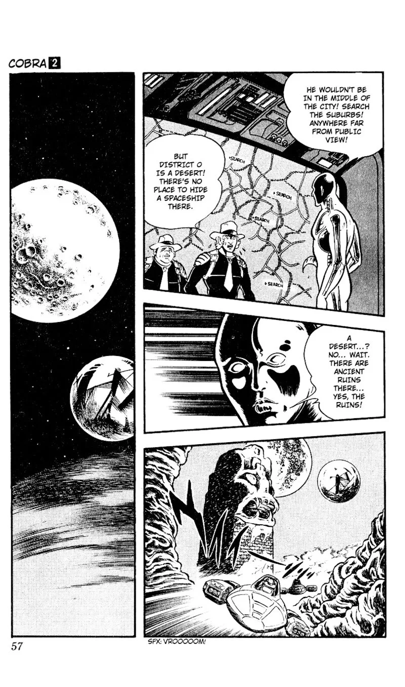 Cobra: The Space Pirate Chapter 2 page 56