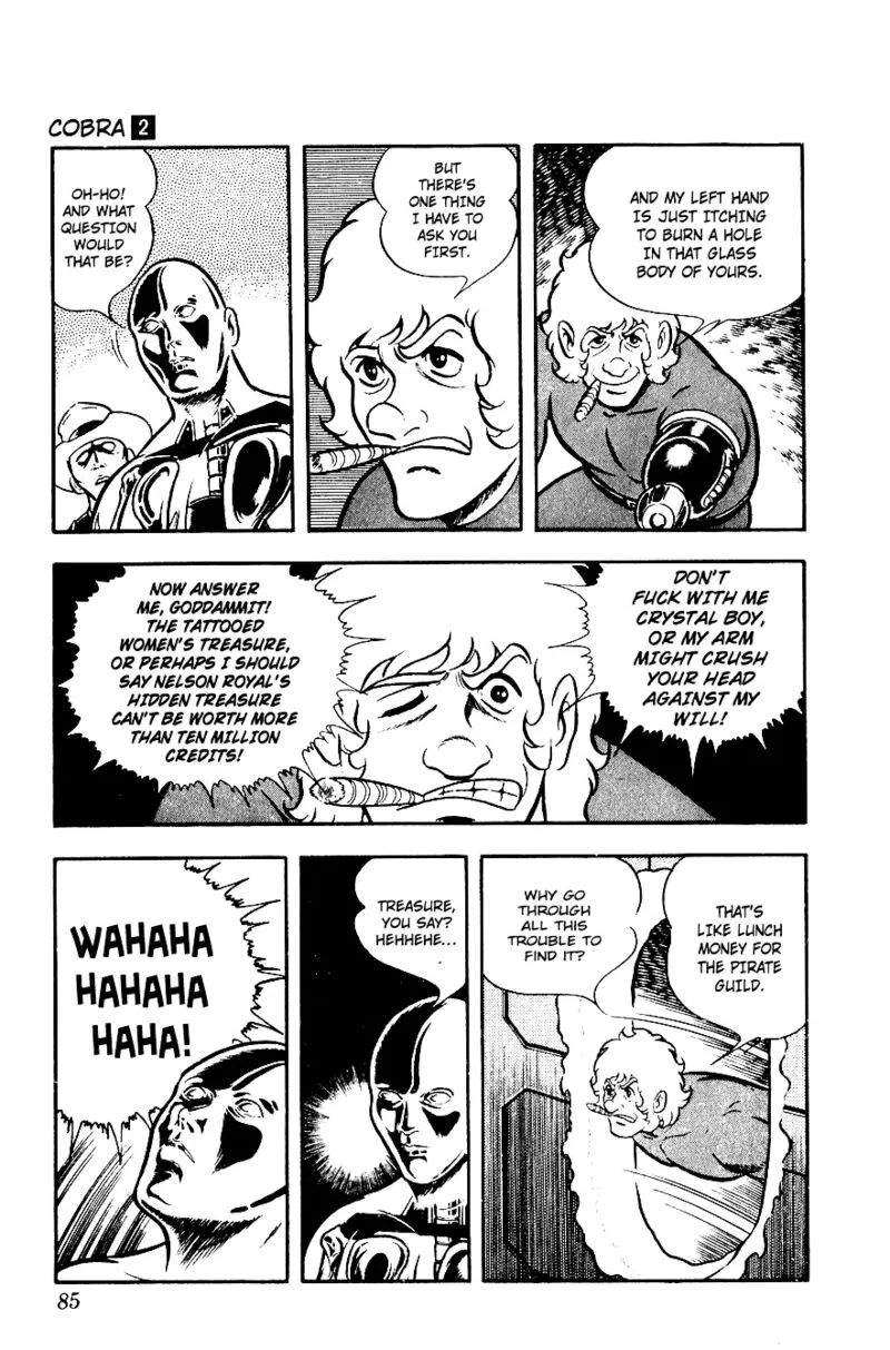Cobra: The Space Pirate Chapter 2 page 84
