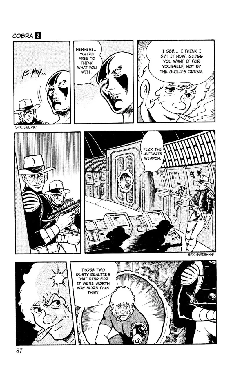 Cobra: The Space Pirate Chapter 2 page 86