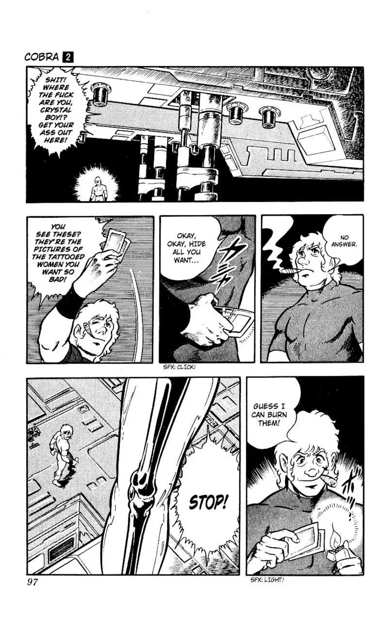 Cobra: The Space Pirate Chapter 2 page 96