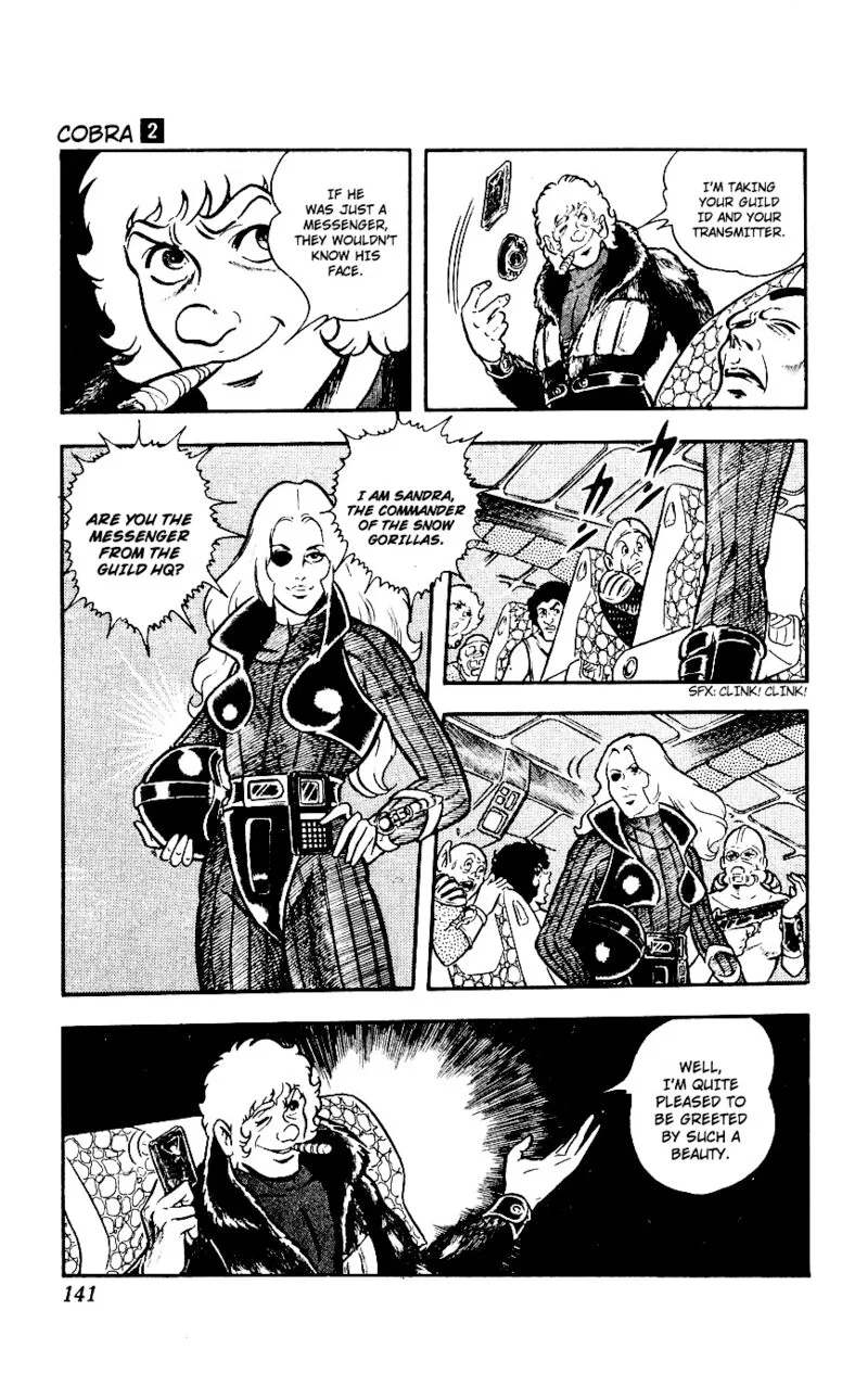 Cobra: The Space Pirate Chapter 2 page 138