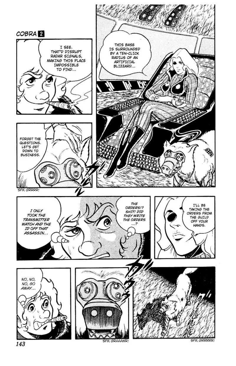 Cobra: The Space Pirate Chapter 2 page 140