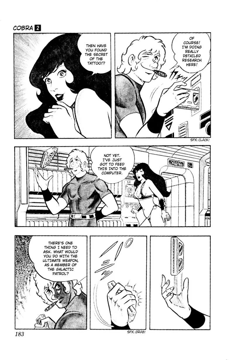 Cobra: The Space Pirate Chapter 2 page 180