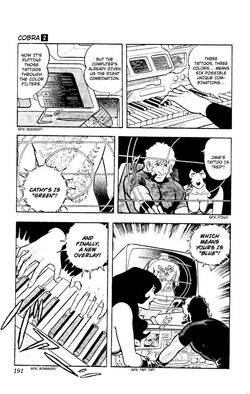 Cobra: The Space Pirate Chapter 2 page 187