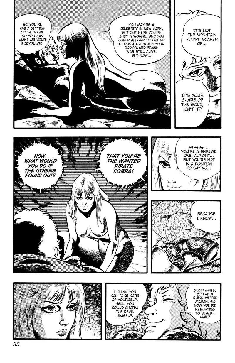 Cobra: The Space Pirate Chapter 22 page 35