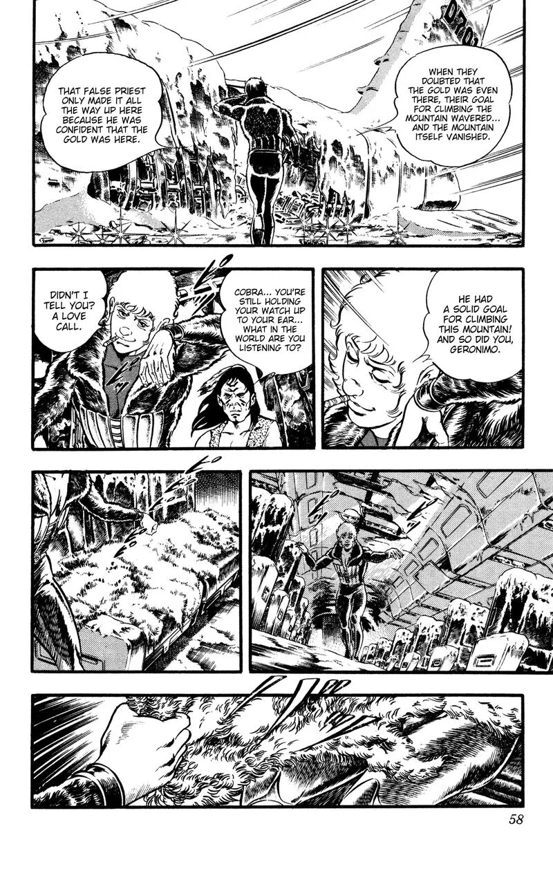 Cobra: The Space Pirate Chapter 22 page 58