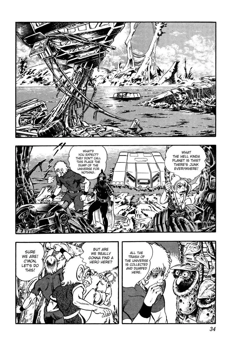 Cobra: The Space Pirate Chapter 24 page 36