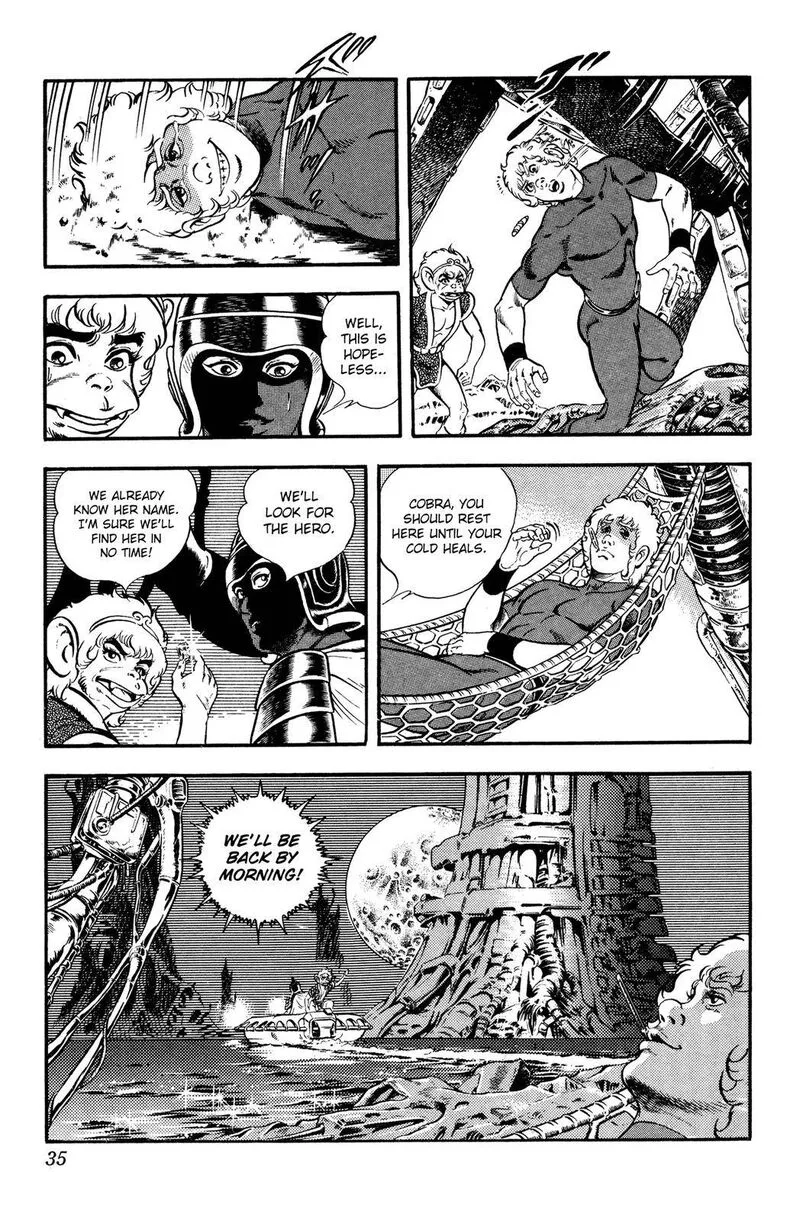Cobra: The Space Pirate Chapter 24 page 37